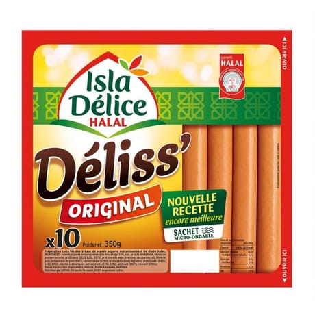 Isla Délice déliss' original halal 10x350g