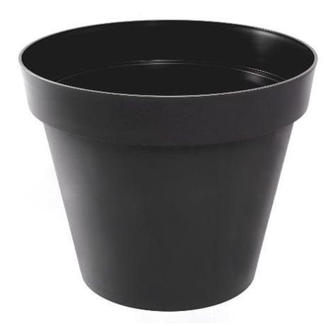 Pot toscane d.25cm gamme zen anthracite