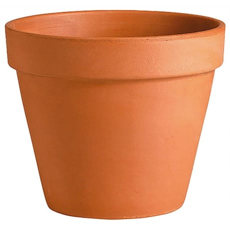 Vase brut 23 cm pot horticole terre cuite