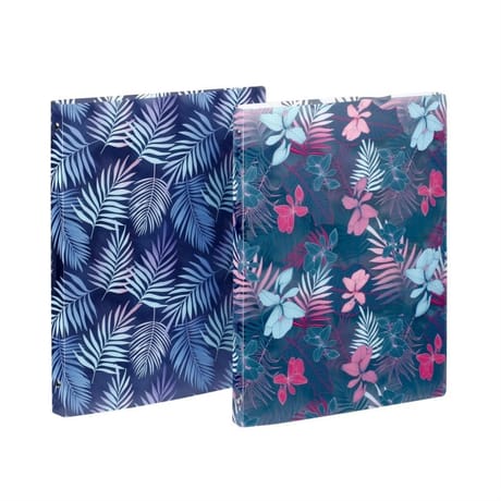 CLASSEUR SOUPLE A4 DOS 2,5CM POLYROPYLENE - TROPICAL NIGHT
