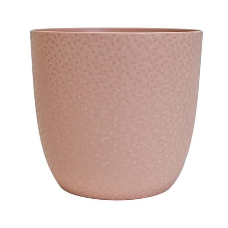 Cache-pot opale diam 22 x 20,2 cm volume 6,1 l rose nude