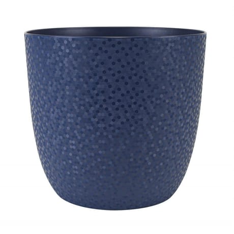 Cache-pot opale 0 18,5 x 17 cm volume 3,6 l bleu profond