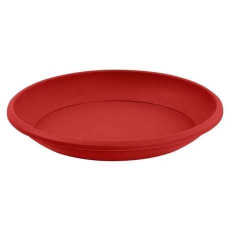 Soucoupe marina diam. 34 cm non clipse - rouge rubis