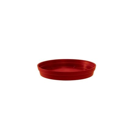 Soucoupe toscane ronde diam. 18.5cm - rubis