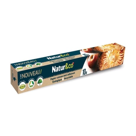 Natur&co papier cuisson ecolo extra large 38cmx10m
