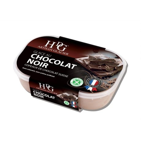 HDG bac crème glacée chocolat noir 750ml 487g