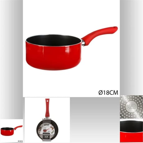 Casserole à induction aluminium 18 cm