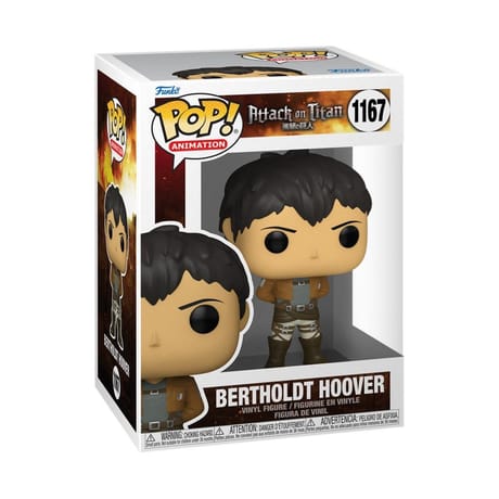 Funko pop animation attack on titan  bertholdt hoover