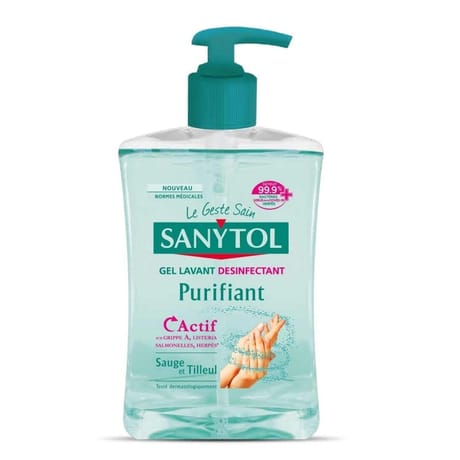 Sanytol gel lavant desinfectant purifiant 500ml