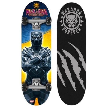 Skate board black panther