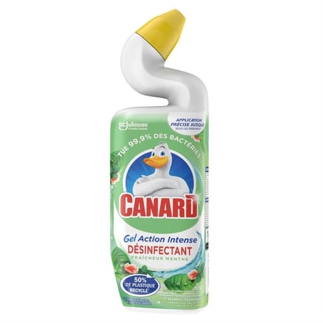 Canard gel intense menthe 50% plastique recycle 750 ml