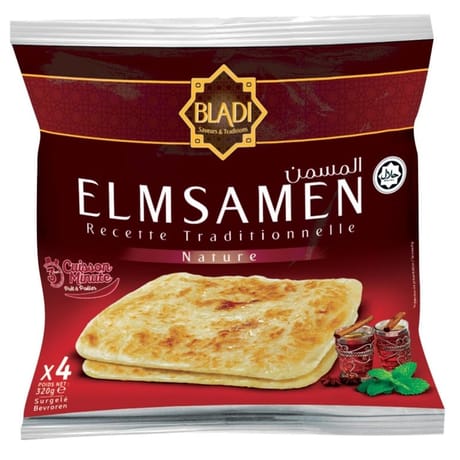 Bladi elmsamen nature halal 4x80g