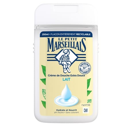 Le Petit Marseillais douche extra-doux lait 250ml