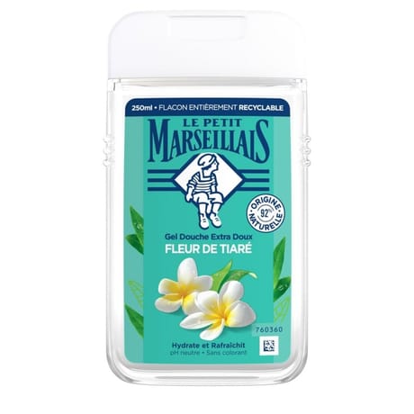 Le Petit Marseillais douche extra-doux fleur de tiaré 250ml