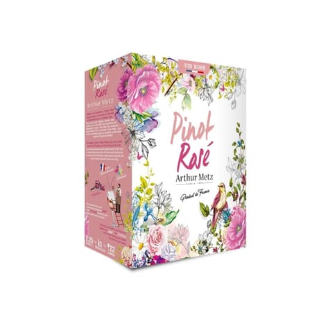 Pinot Rosé Vin de France Arthur Metz Bib 12.5% Vol.2.25l