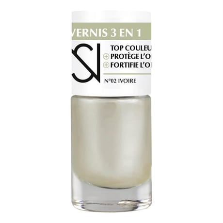 Ns vernis 3 en 1 n°02 ivoire