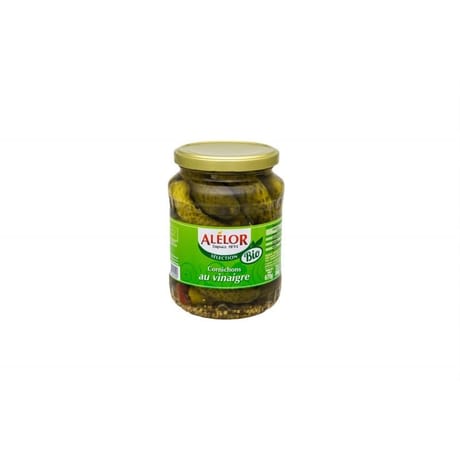 Alelor cornichons vinaigre bio 360g