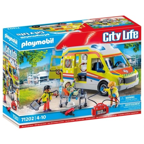 71202 Ambulance avec effets lumineux et sonore