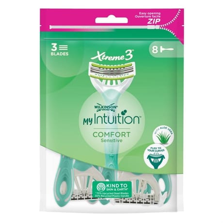 Wilkinson rasoirs jetables my intuition comfort sensitive x8