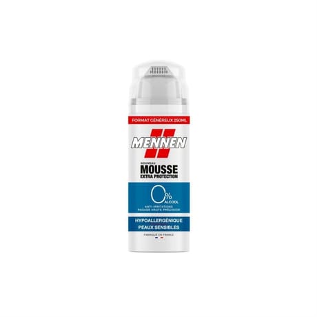 Mennen mousse à raser hypoallergénique aérosol 250ml