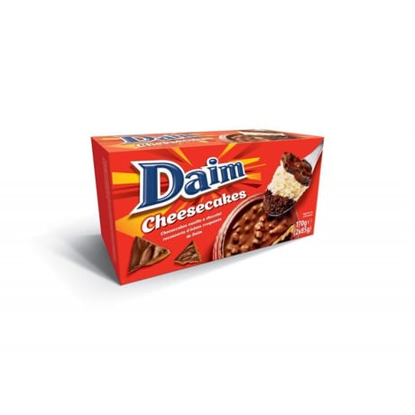 Daim cheesecake 2x85g