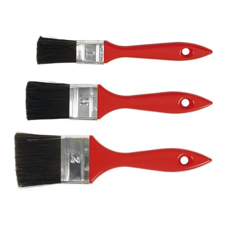Cogex pinceaux plats toutes peintures soies synthétiques x 3