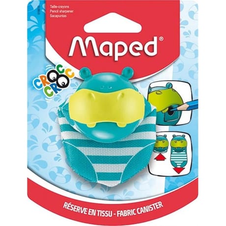 Maped taille crayons croc croc hippo 1 trou