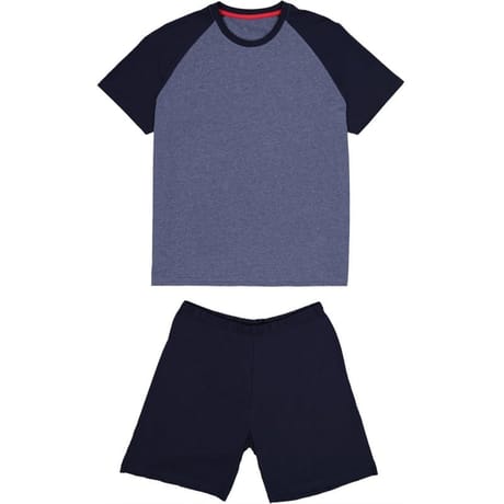 Pyjama short homme MARINE XL