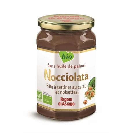 Nocciolata pâte à tartiner bio cacao noisettes 650g