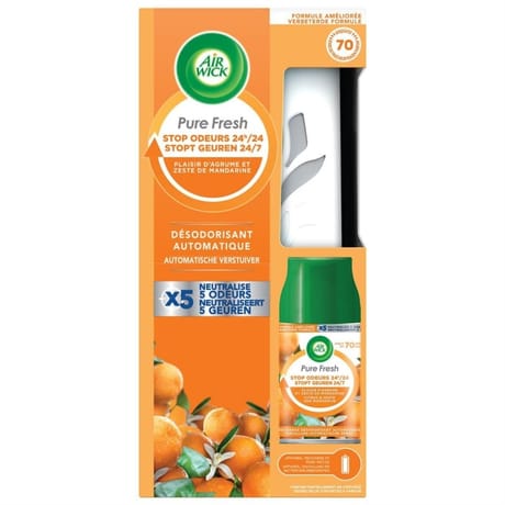 Air wick désodorisant kit fresh matic agrumes