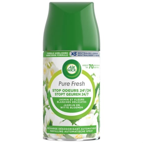 Air wick recharge freshmatic pure fresh jasmin 250ml