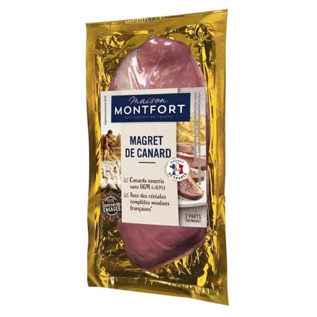 Maison Montfort magret de canard gras cru s/vide x1