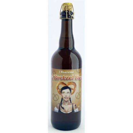 L'Alsacienne sans Culotte Bretzel Bièr 6.9% Vol.75cl