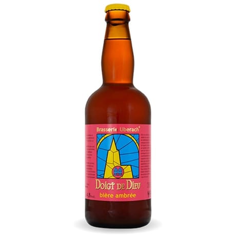 Uberach Bière Doigt de Dieu 4.8% Vol.50cl