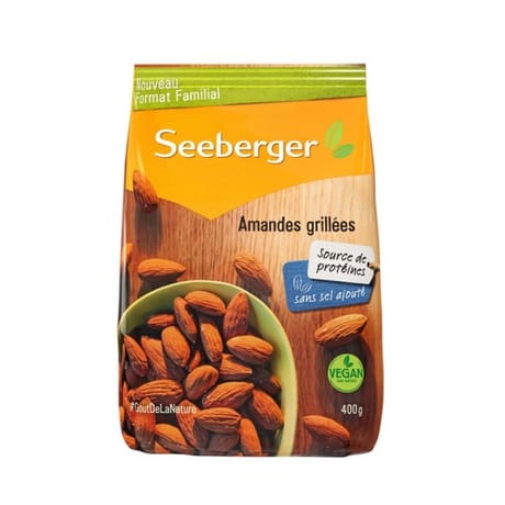 AMANDES GRILLEES SACHET 400G