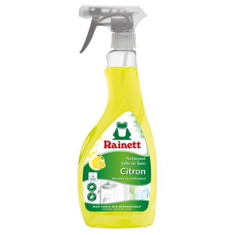 Rainett nettoyant salle de bain ecolabel citron spray 500ml