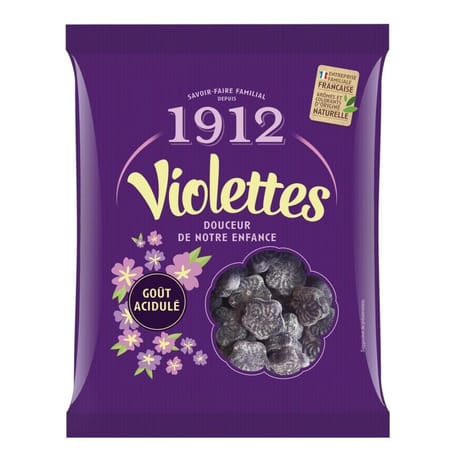 Tradition 1912 bonbons violettes 200g