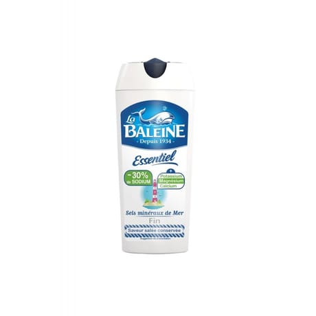 La baleine sel fin essentiel -30% de sodium salière 125g
