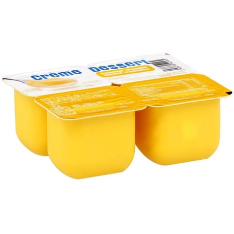 Crème dessert vanille 4x125g