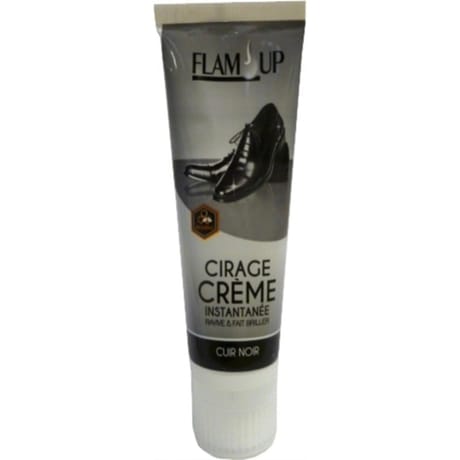 Flam up crème de cirage noir en tube 75ml
