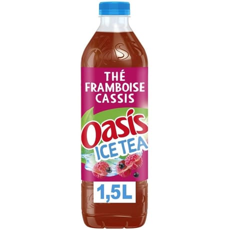 Oasis thé framboise cassis 1.5L