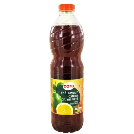 Cora thé saveur citron citron vert 1.5L