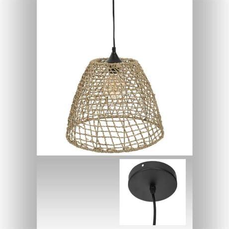 Suspension rotin "Jada" D35cm