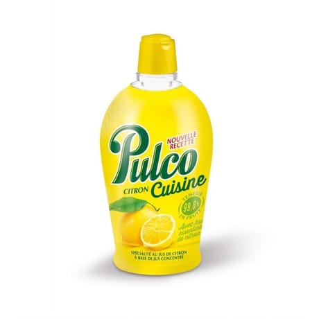 Pulco jus de citron jaune 125ml