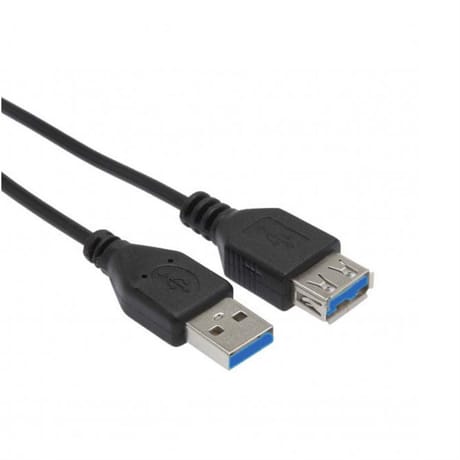Apm rallonge usb 3.0, usb-a / usb-a, m/f, noir, 3m 570355