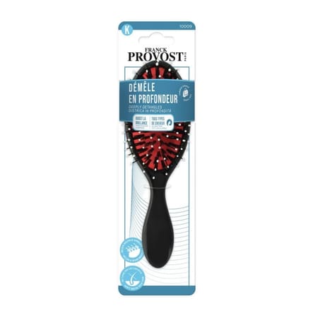Format mini brosse rouge
