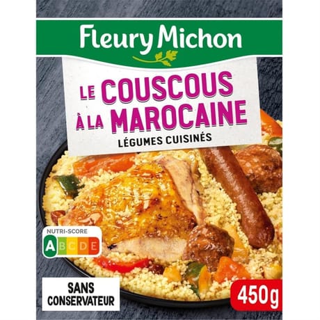 Fleury michon le couscous à la marocaine 450g
