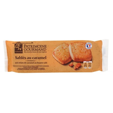 Patrimoine Gourmand sablés caramel beurre salé 150g