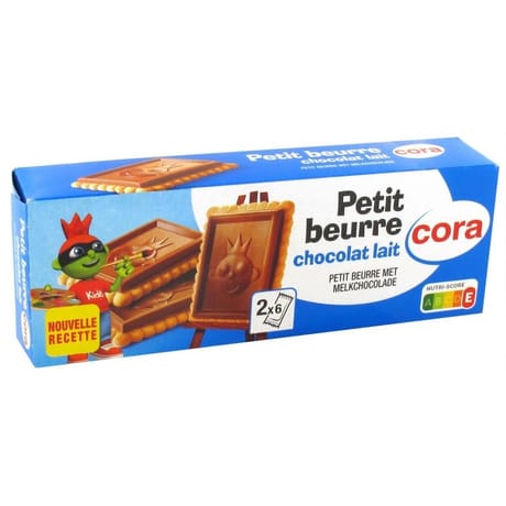 Cora petit beurre tablette chocolat lait 150 g