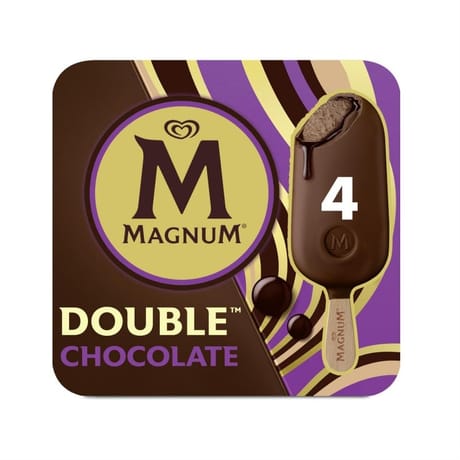 Magnum bâtonnet deluxe chocolat 4x85ml 284g
